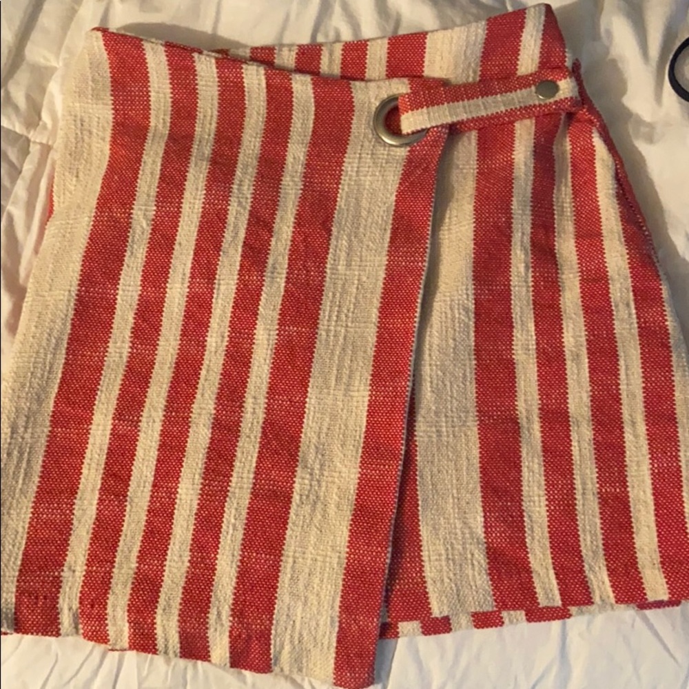 Free people wrap skirt